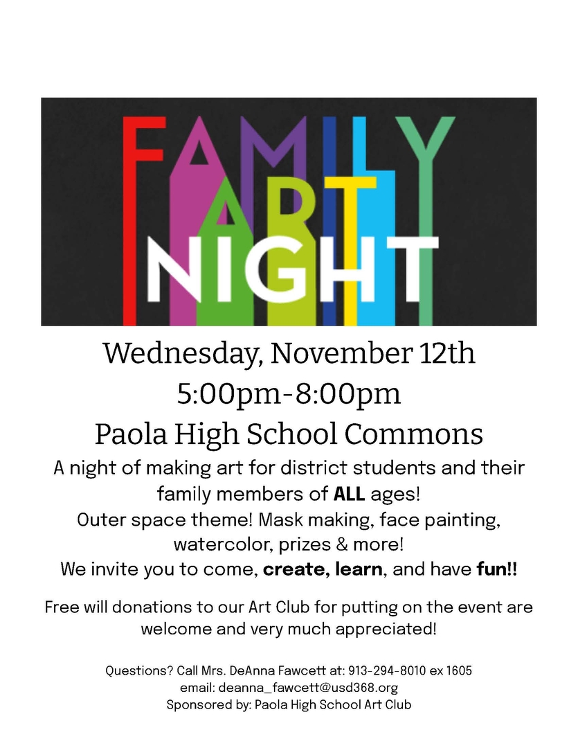 Family Art Night 2025