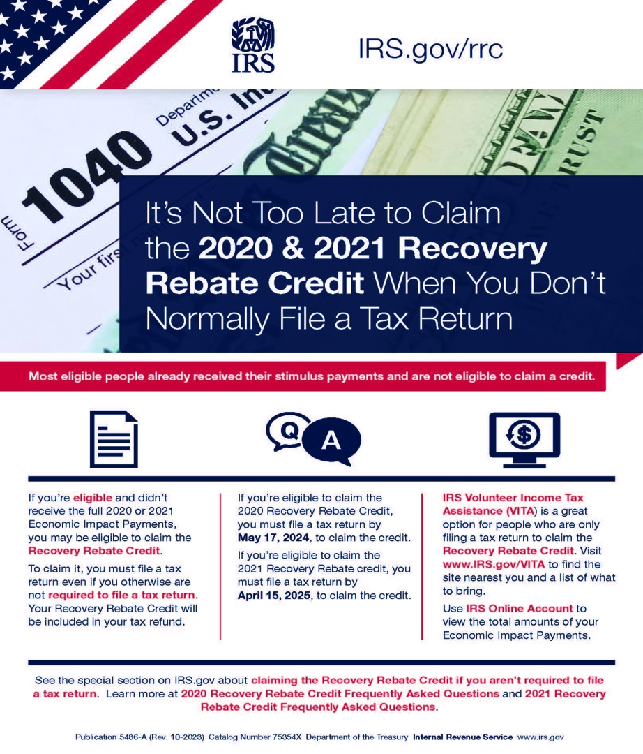 IRS 20-21 Recovery Rebate Credit
