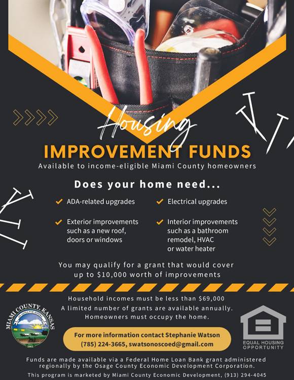 Housing Improvement Funds Flier