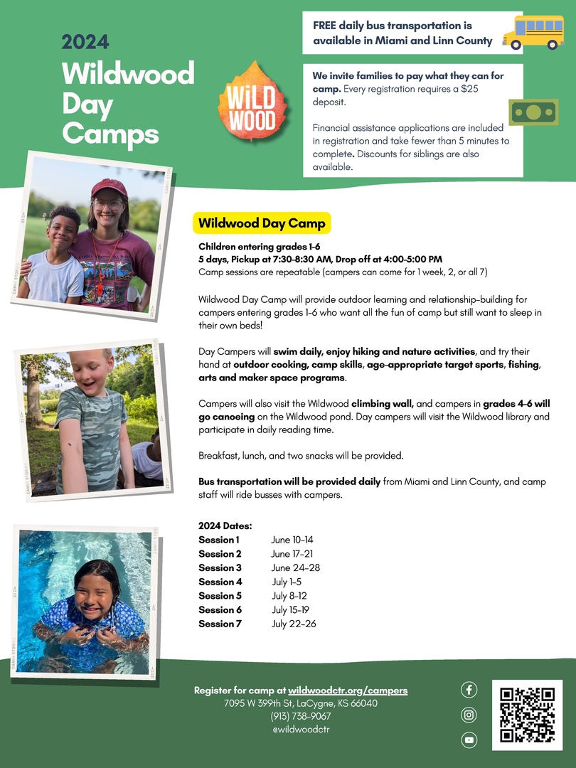 Wildwood Summer 2024 Day Camp Summer Camp