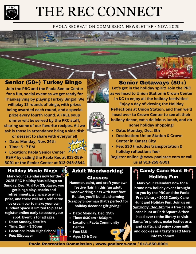 November 2025 Rec Connect Page 2